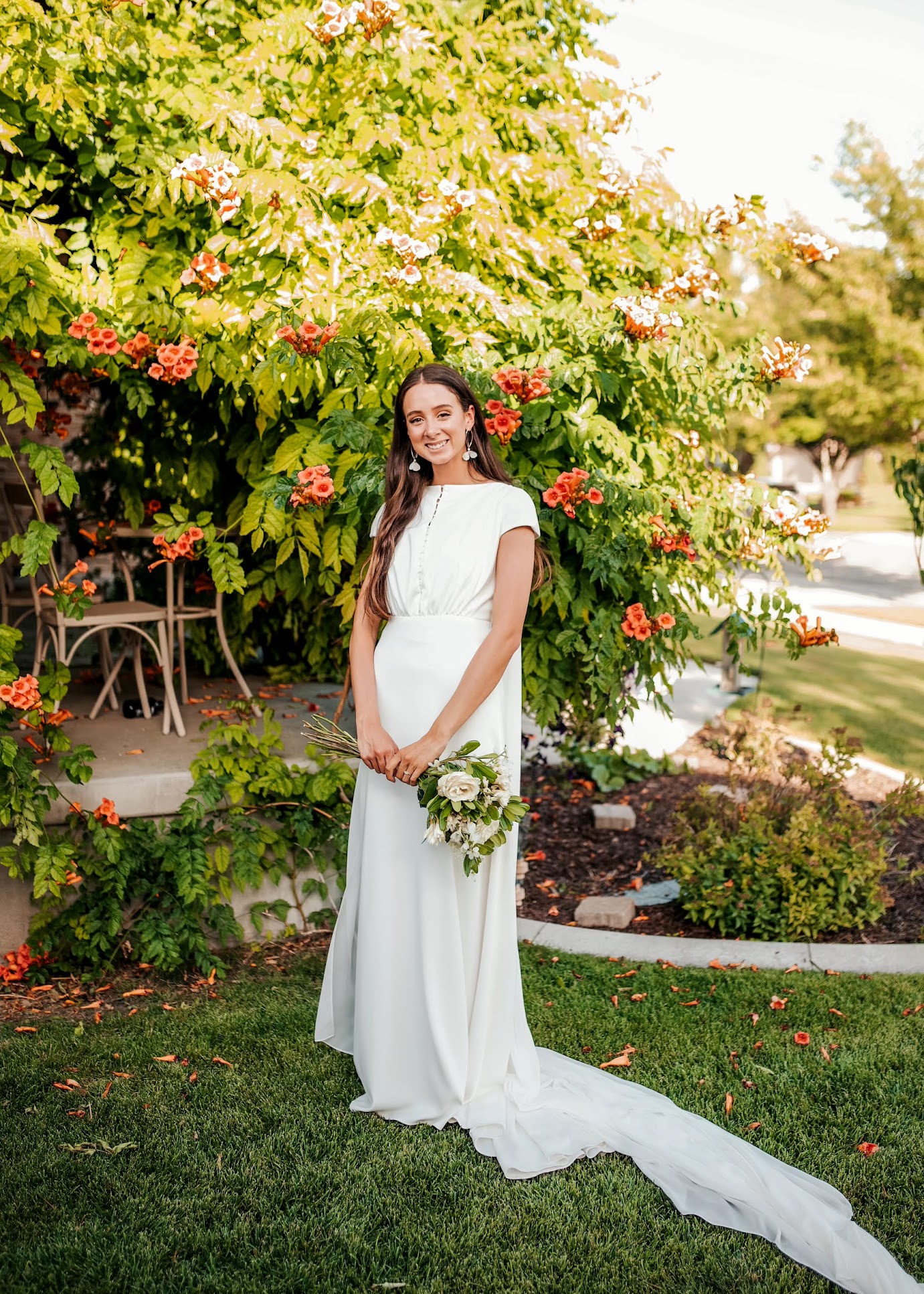 Wedding Dress altered by Marianne Tower